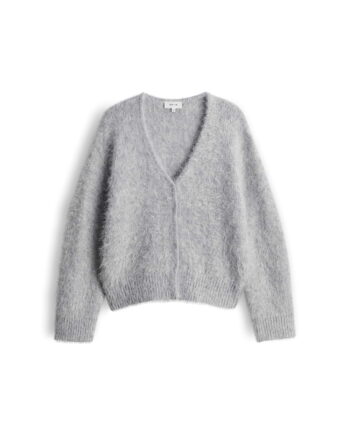 weicher Cardigan mit flauschiger Textur von Opus