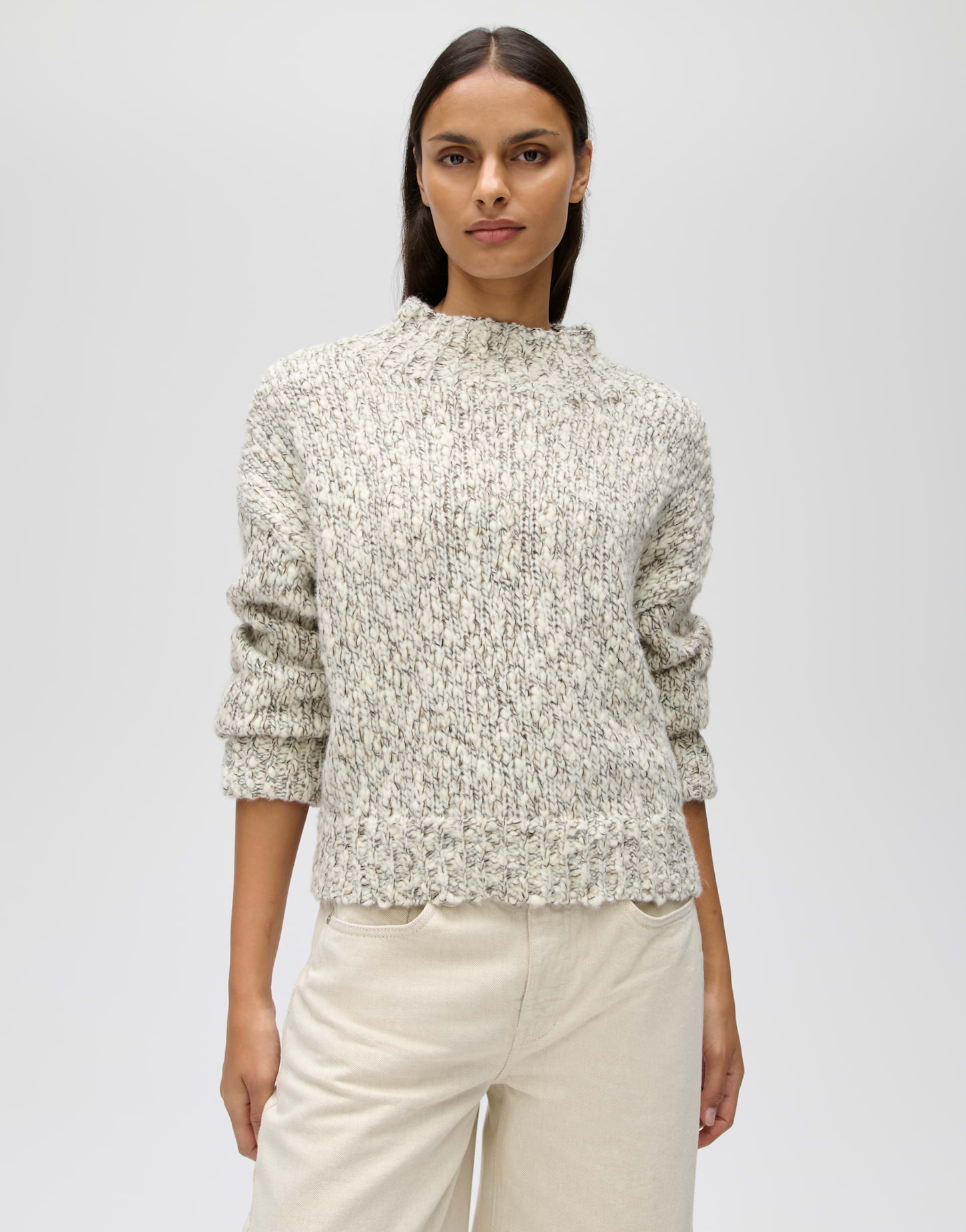 Strickpullover aus Mouliné Garn von Opus