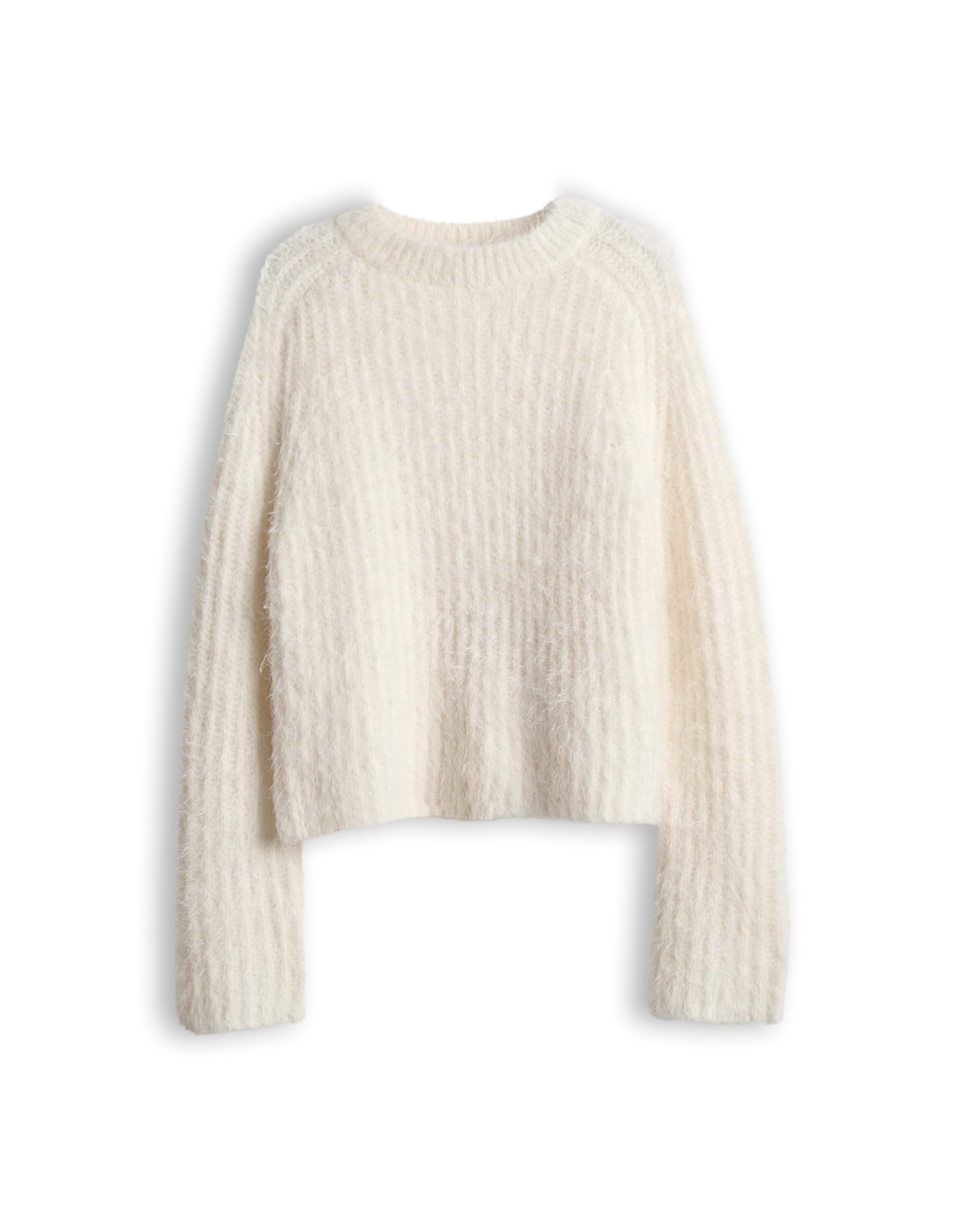 Strickpullover aus flauschigem Effektgarn von Opus
