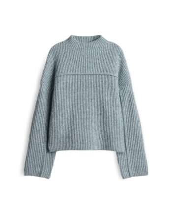 Rippstrickpullover mit Biesen Detail von Opus