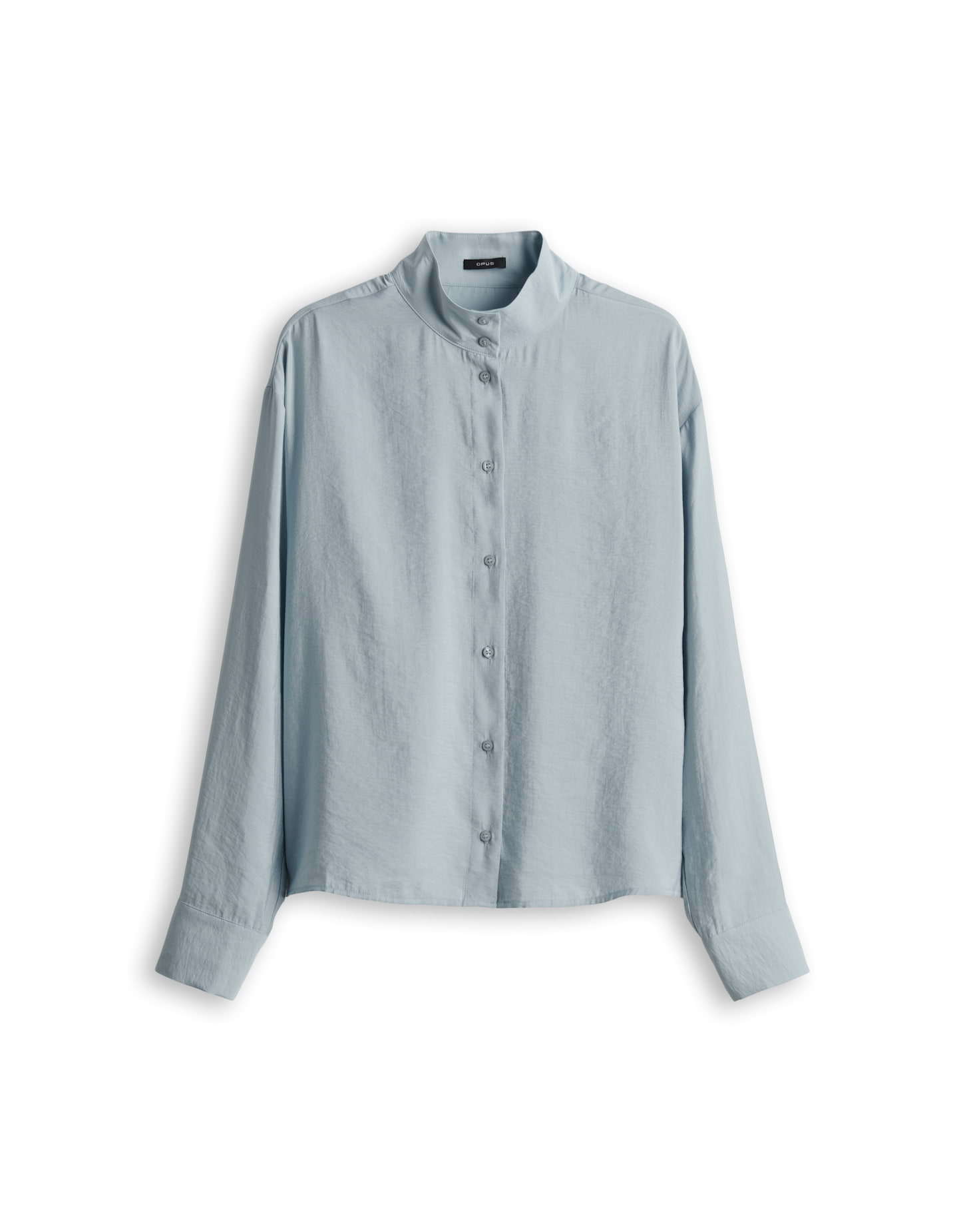 Satinbluse mit Faltendetail am Rücken von Opus