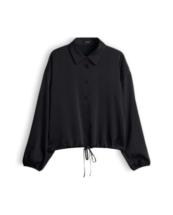 Glänzende Bluse im O-Shape von Opus