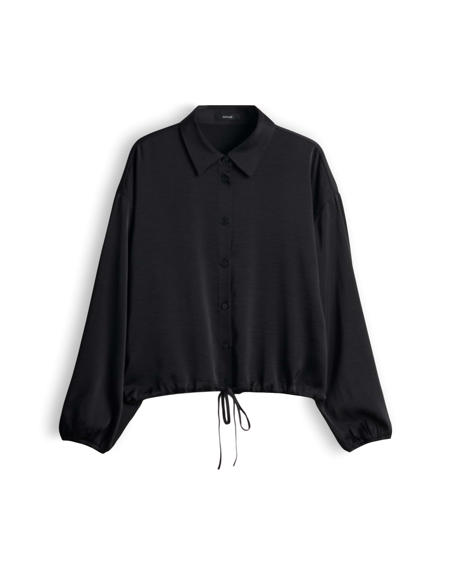 Glänzende Bluse im O-Shape von Opus