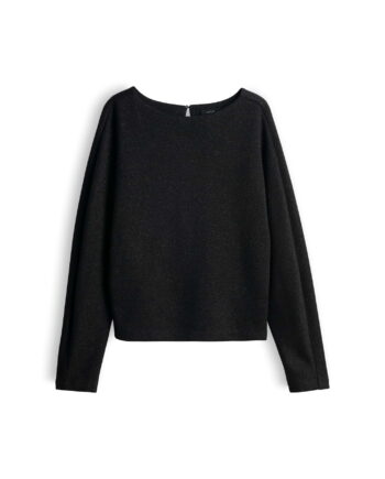 Schimmerndes Sweatshirt im Viskose Mix von Opus
