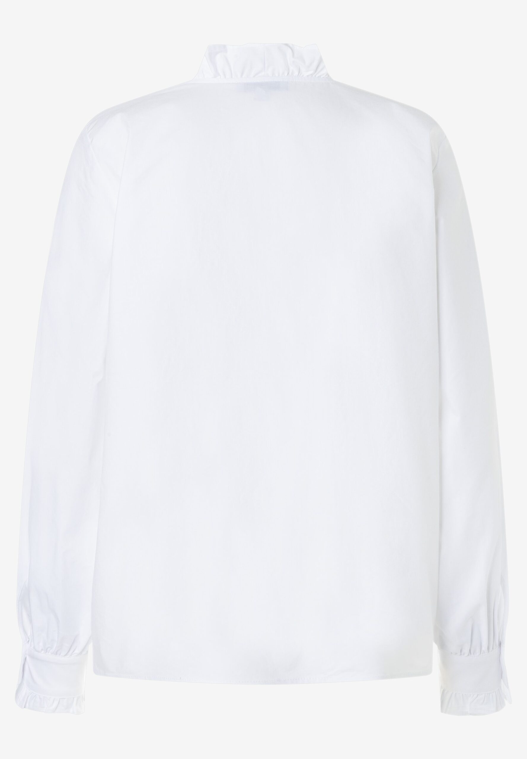 Bluse mit Rüschenkragen von More&More