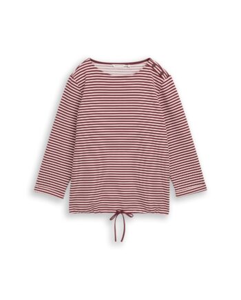 Langarmshirt mit Knopf-Details von Tom Tailor