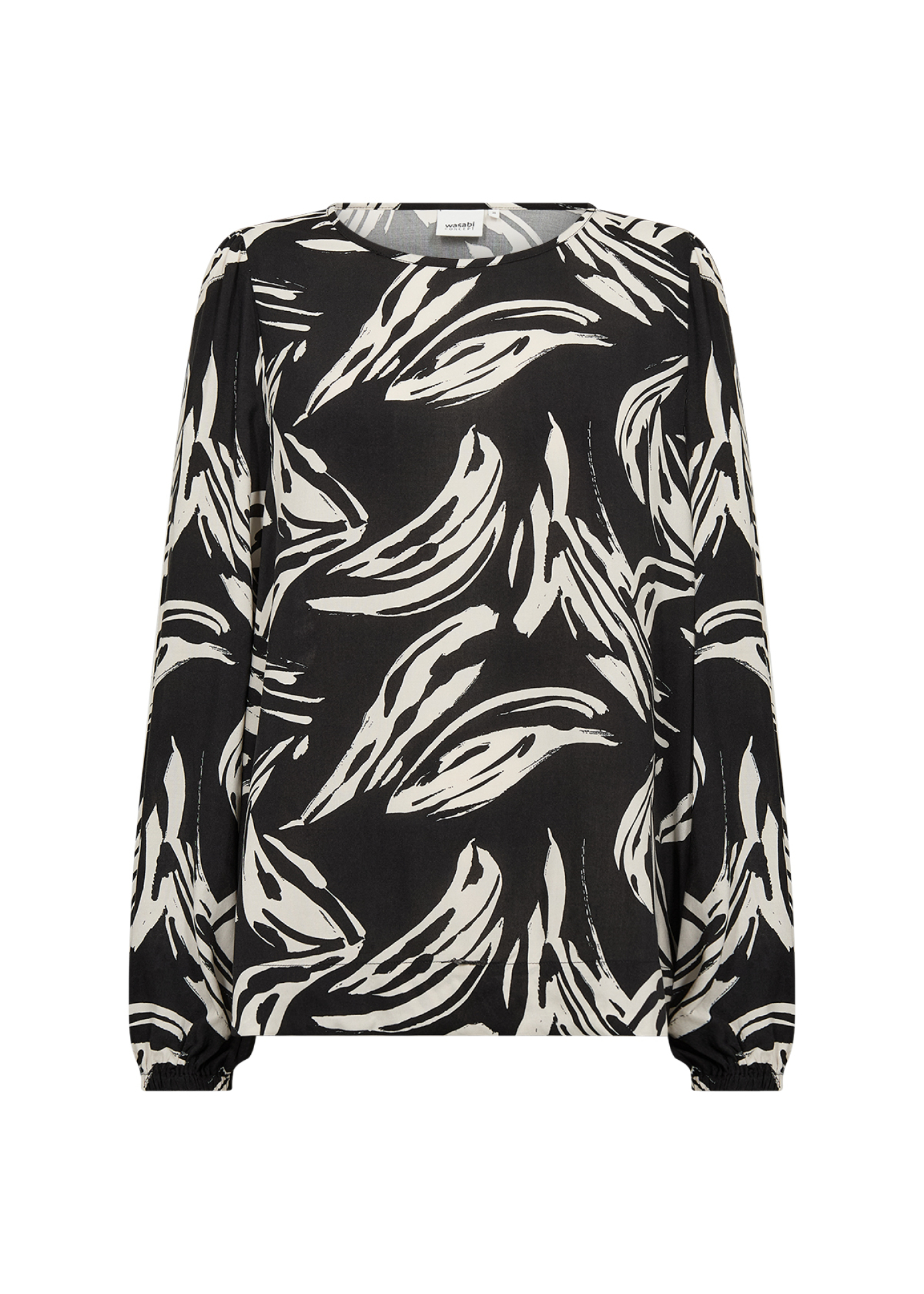 Bluse mit Print von Wasabiconcept