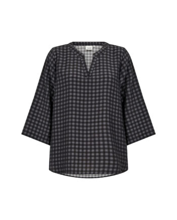 Bluse mit Karomuster von Wasabiconcept