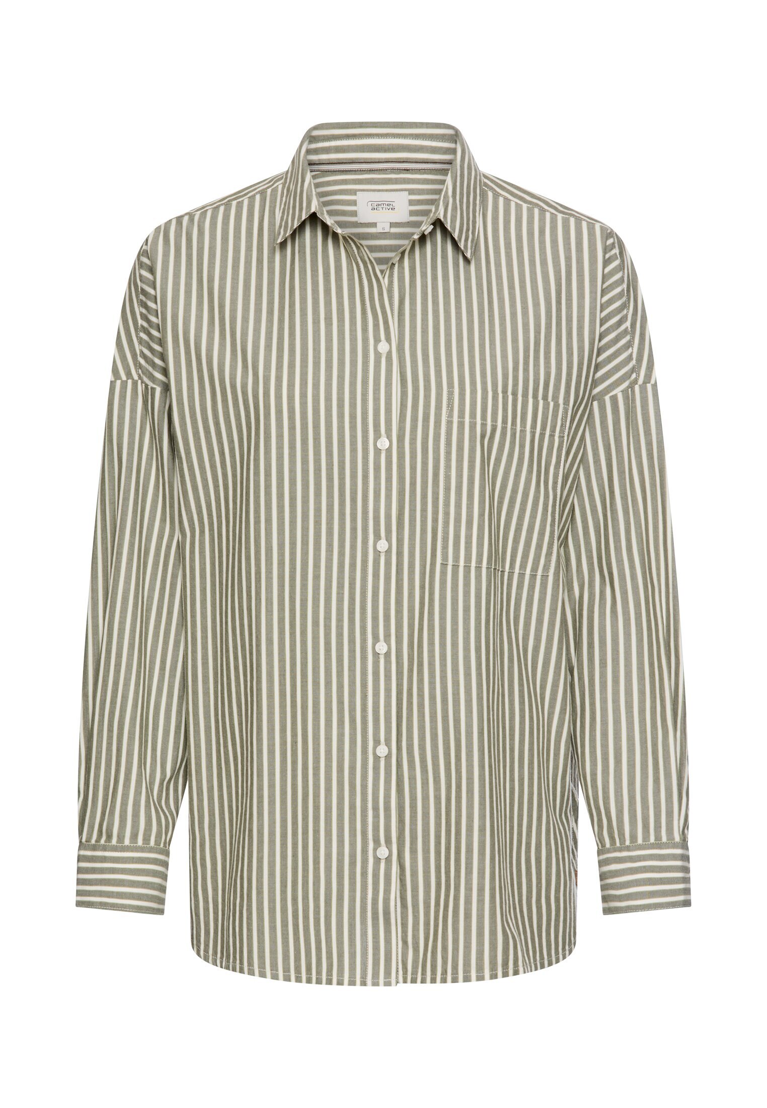 Baumwollbluse mit Knopfleiste von Camelactive