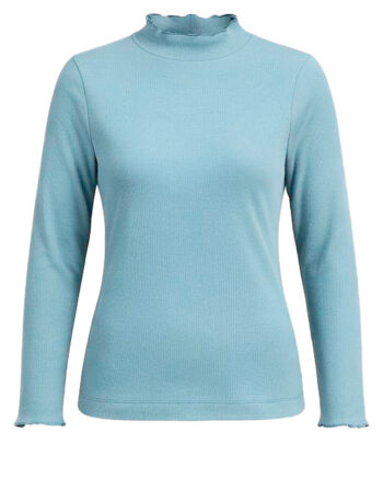 Langarmshirt mit Stehkragen von Bianca