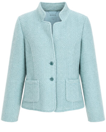 Blazer mit Fischgrat-Muster von Bianca
