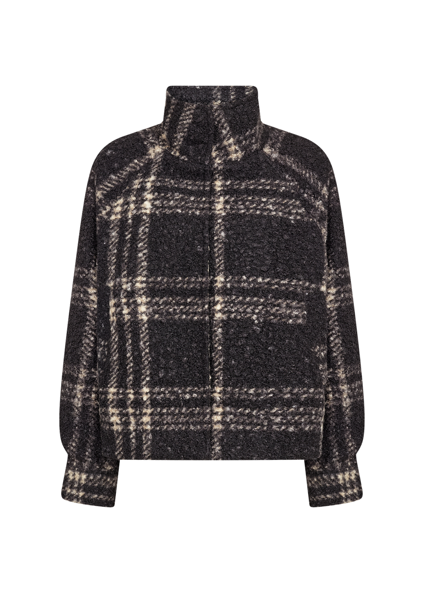 Jacke mit Karodruck von Soyaconcept