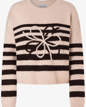 Pullover mit Streifen von More&More
