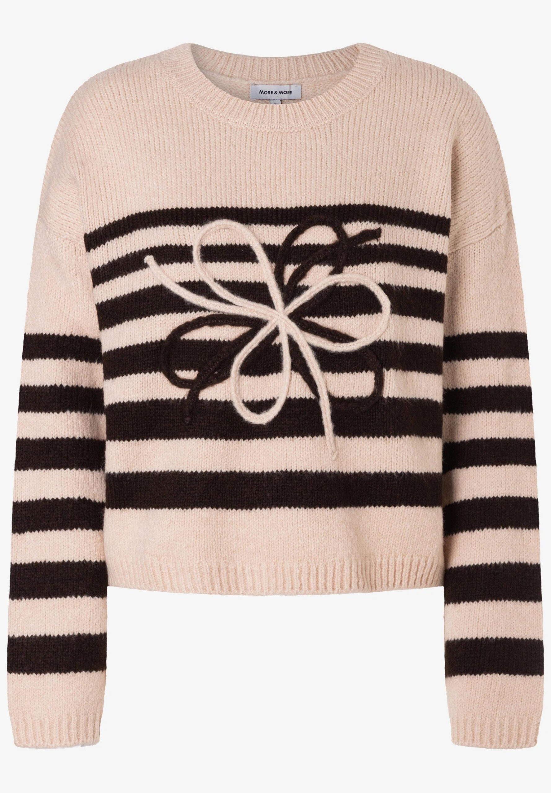 Pullover mit Streifen von More&More