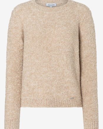 Bouclé-Pullover von More&More
