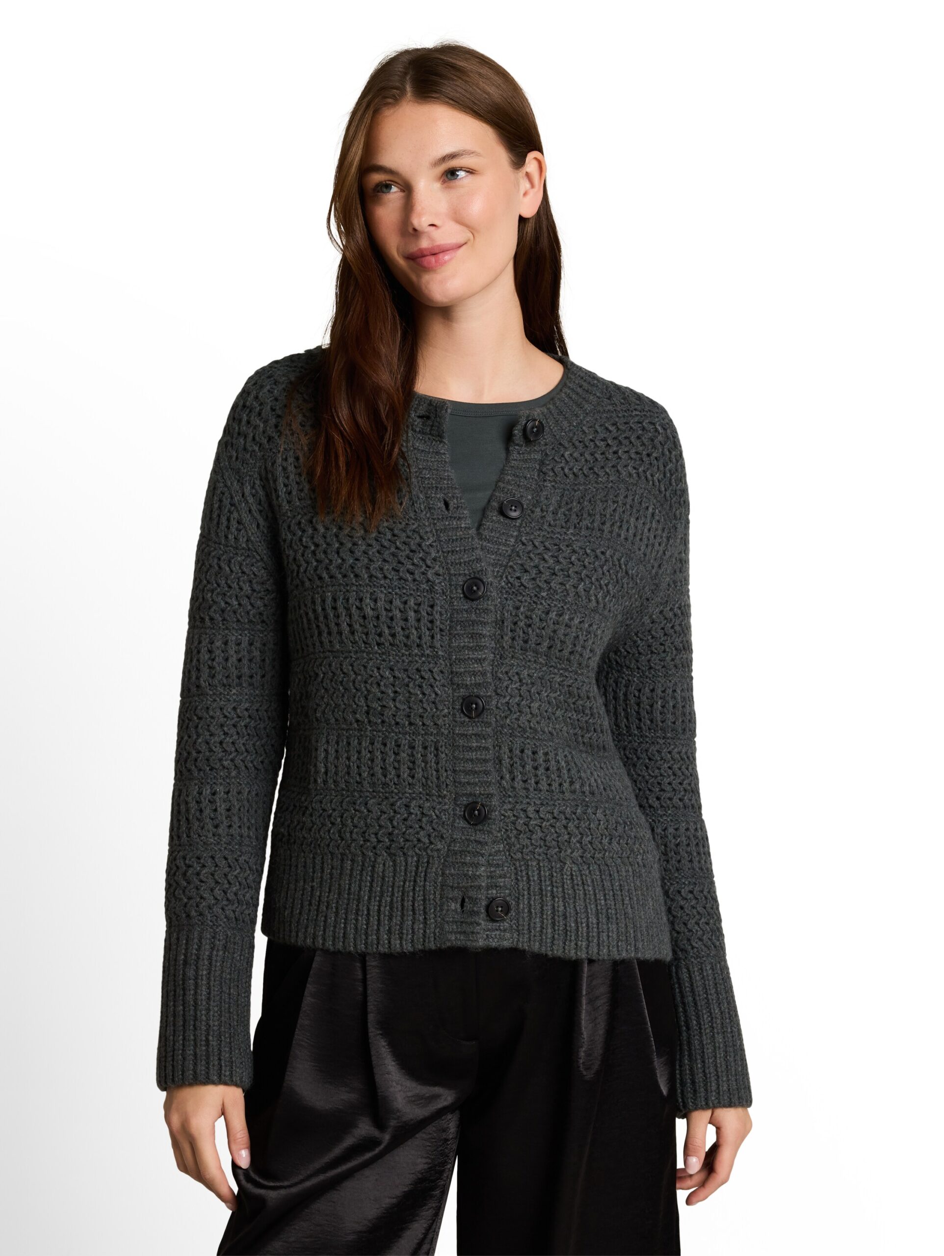 Cardigan mit Wollanteil von Tom Tailor