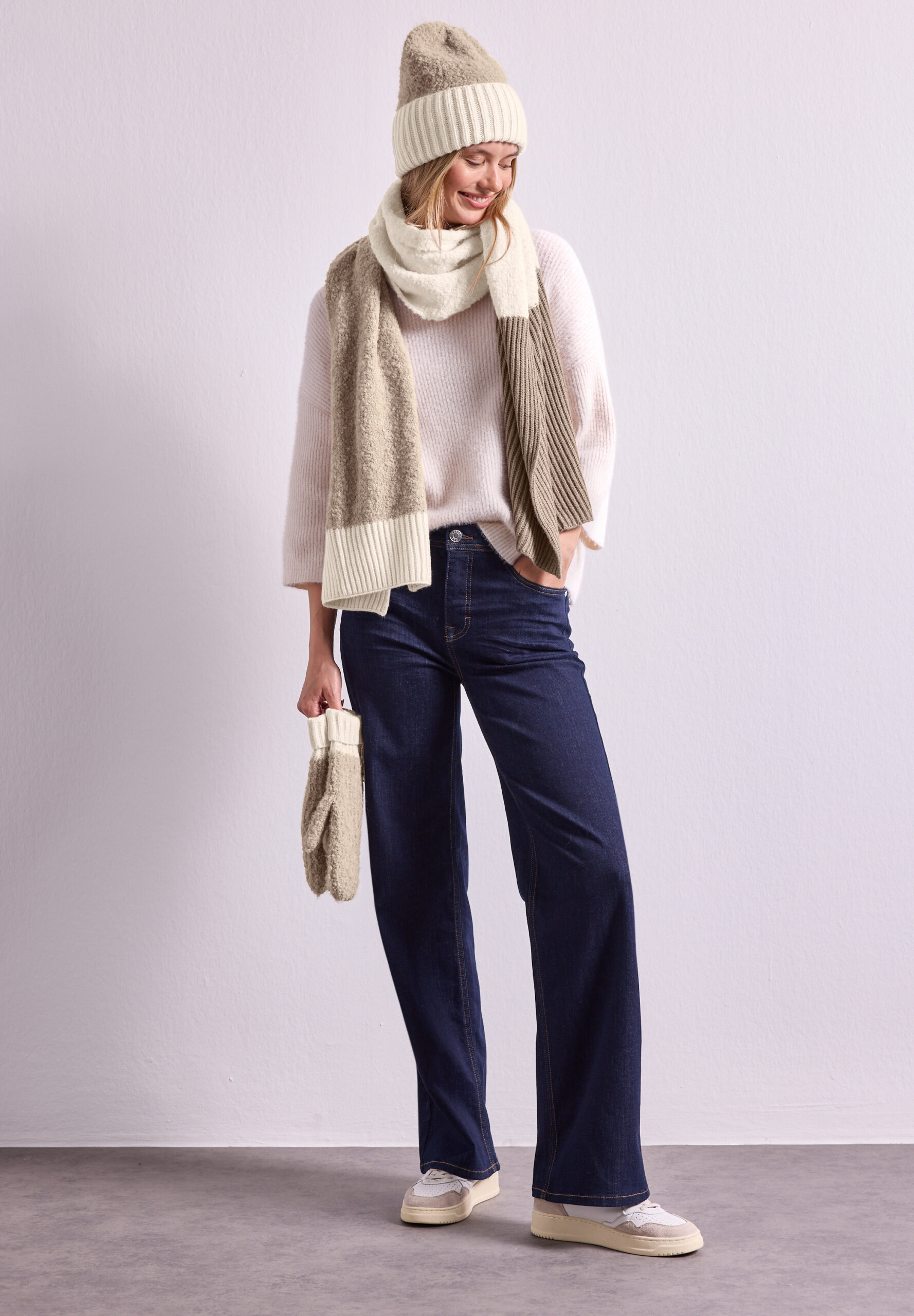 Bouclé-Mix Schal von Street one