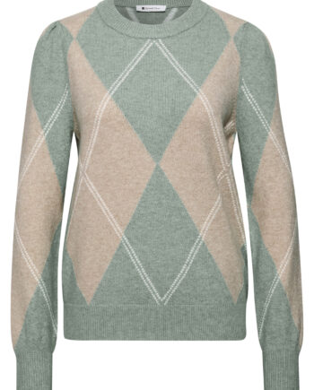 Langarm Pullover mit Argyle-Muster von Street one