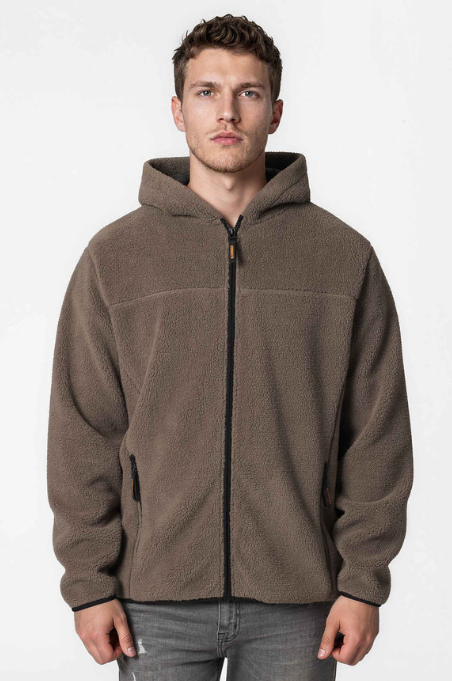 Sherpa-Fleece Jacke von Kleinigkeit