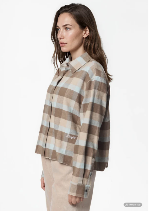 Flanell-Bluse von Kleinigkeit