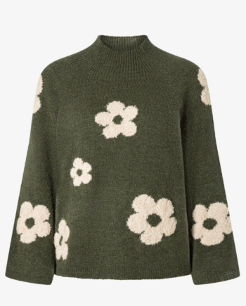 Pullover mit Blumen von More&More
