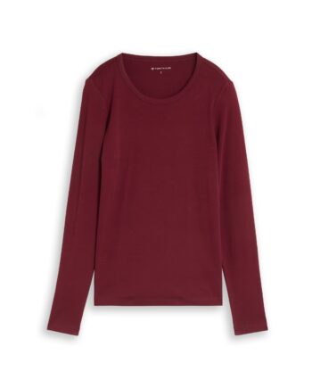 Langarmshirt aus Baumwolle von Tom Tailor