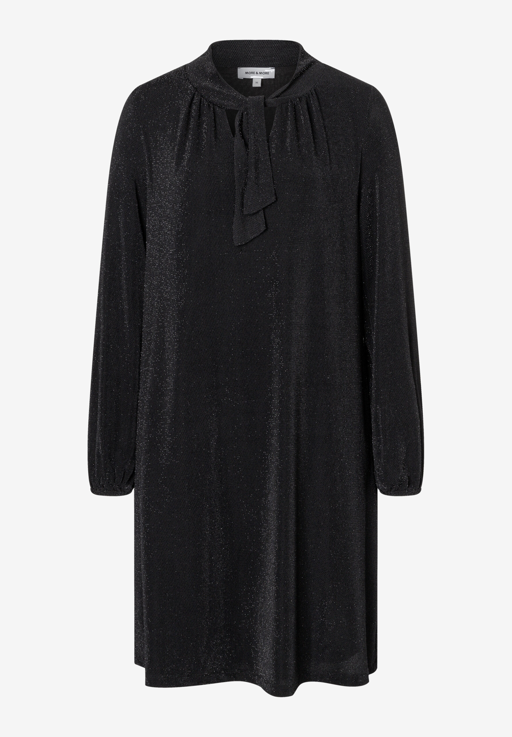 Jerseykleid mit Glanz von More&More