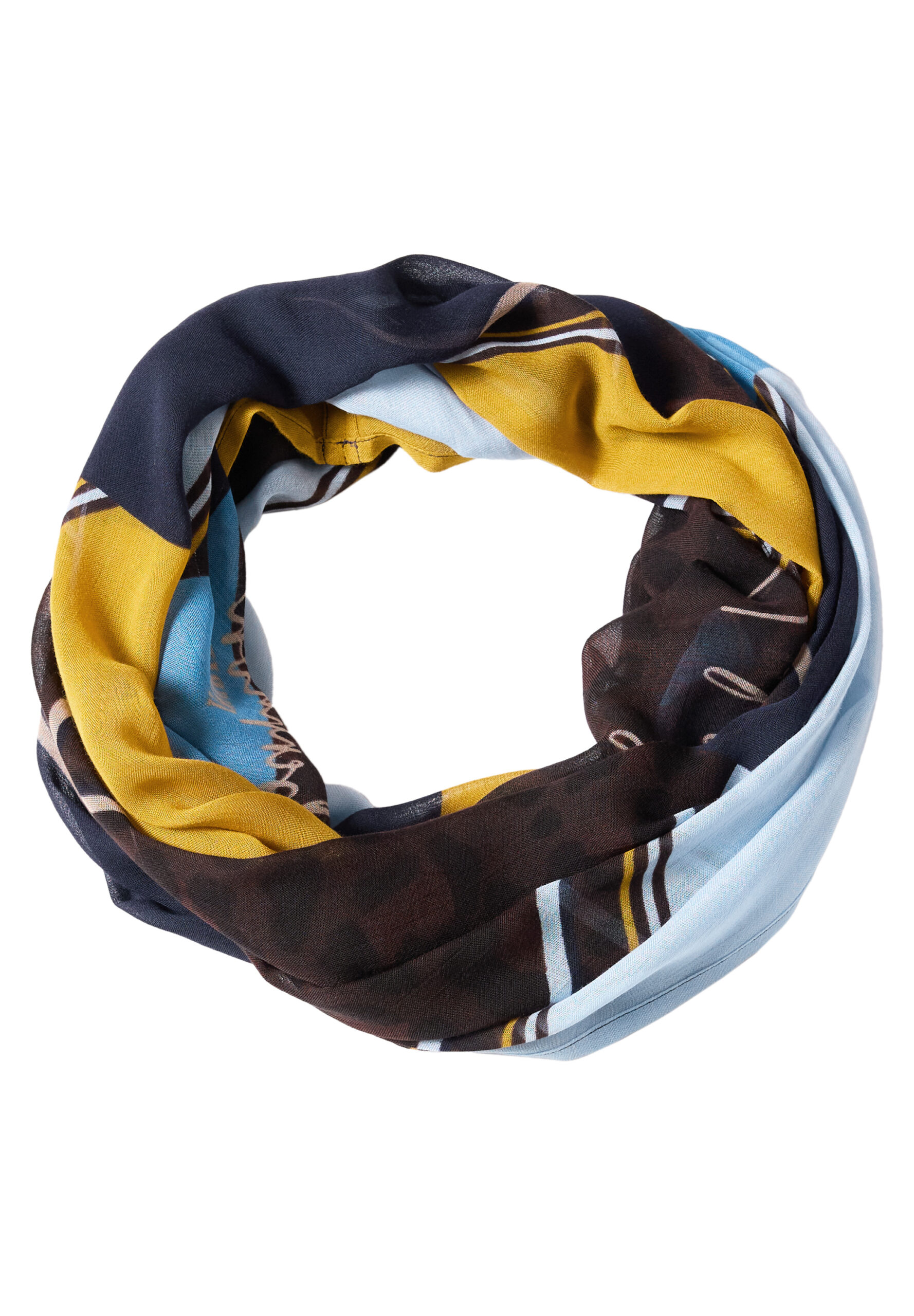 Loop-Schal mit grafischem Print von Cecil