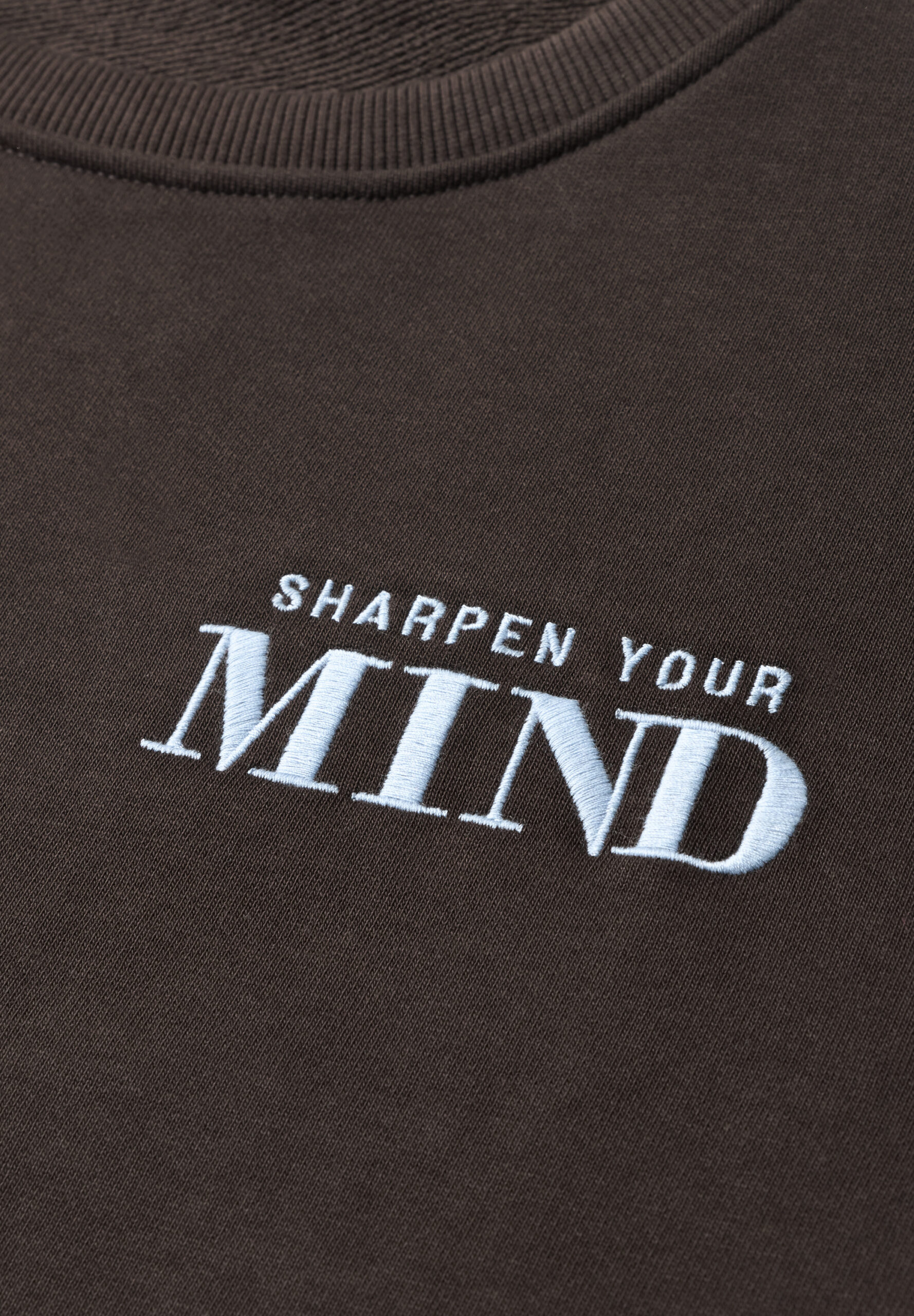 Sweatshirt mit Rundhals und Backprint von Cecil