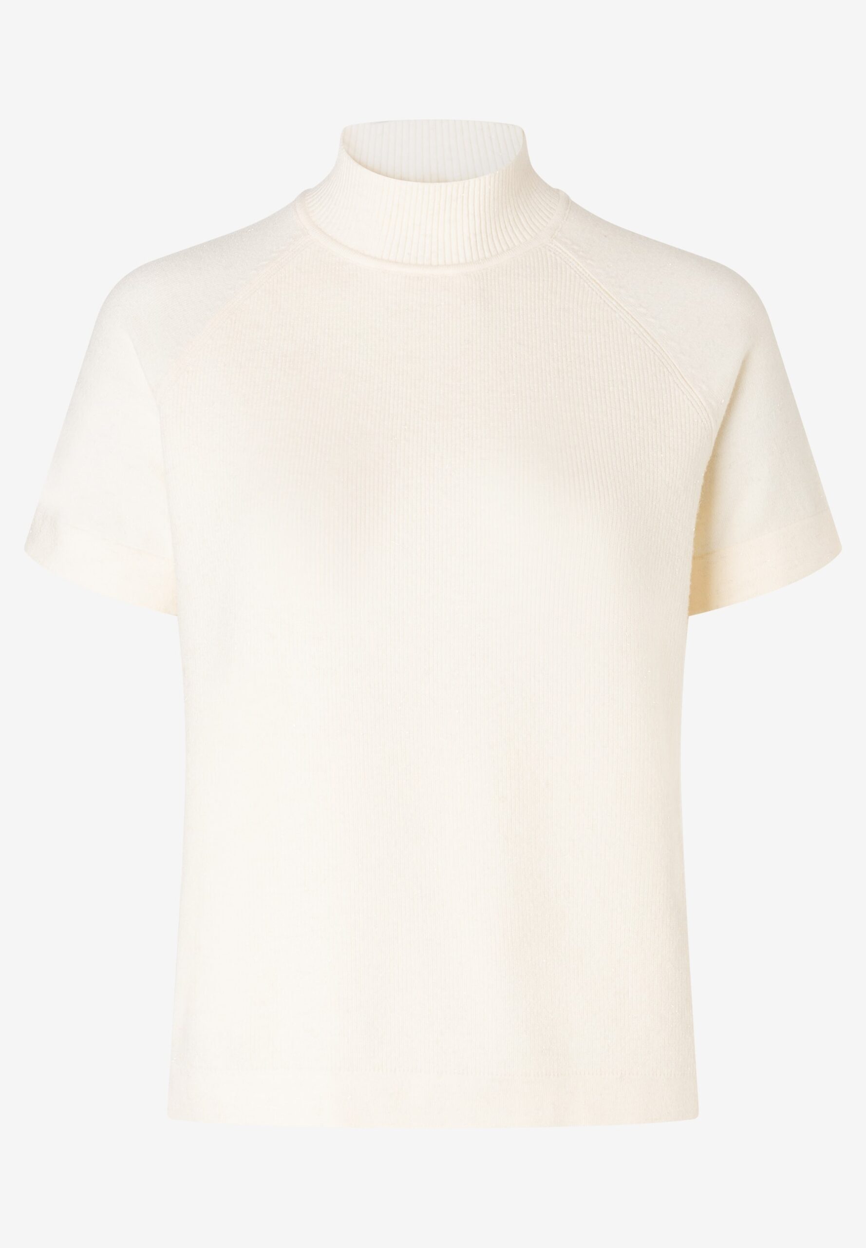 Kurzarm-Pullover mit Glanzgarn von More&More